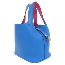 Hermès Bolsa Hermes Picotin Lock Eclat em couro de bezerro