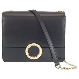 Bulgari Bvlgari Bvlgari Borsa a tracolla in pelle con catena