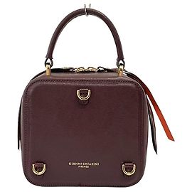 Autre Marque Borsa a tracolla quadrata in pelle Gianni Chiarini
