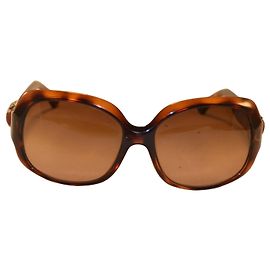 Fendi FS5036R Sonnenbrille Schildpatt-Acetat