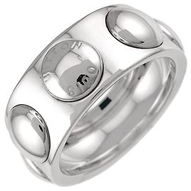 Anillo Alianza Louis Vuitton en Oro Blanco 18K, Talla 11.5