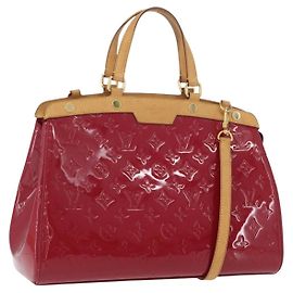 Bolsa Louis Vuitton Monogram Vernis Blair MM Rose Andian