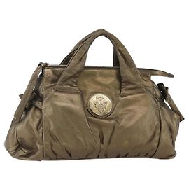Gucci Histeria Borsa a Mano Pelle Oro
