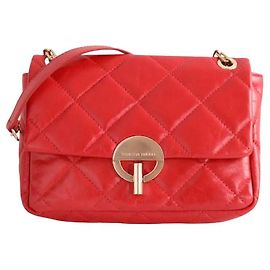 Borsa Moon Vanessa Bruno in pelle rossa grande