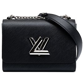 Bolso bandolera Louis Vuitton Epi Twist MM Negro