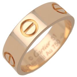 Cartier Love Ring K18 750YG Gelbgold #51 US5.75 EU51 HK12
