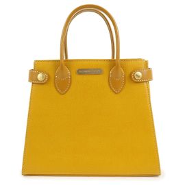 BURBERRY Mini borsa a mano in pelle Tote Bag Yellow
