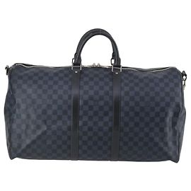 Louis Vuitton Damier Cobalt Keepall Bandouliere 55