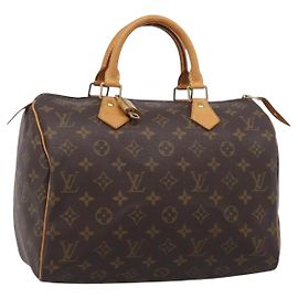 LOUIS VUITTON Monogram Speedy 30 Hand Bag M41526 LV Auth 204623V - Jerrillo