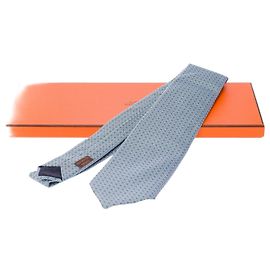 Hermès HERMES Silk Accessory Blue - 104071