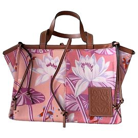 Borsa Loewe Paula's Ibiza in tela stampata floreale