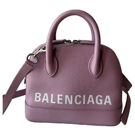 Borsa Balenciaga Neo Classic City Mini - Pelle Rosa