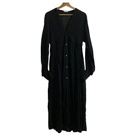 Autre Marque M M ATTACHMENT Vestido largo plisado