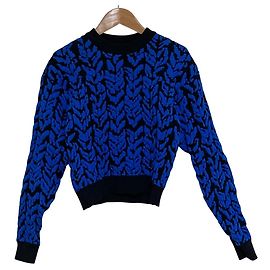 Sweater curto em jacquard Balenciaga
