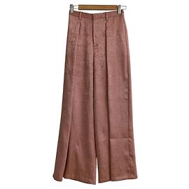 Autre Marque Pantalon en satin Lure éclatant