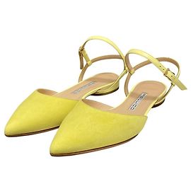 Autre Marque Pellico Pointed Toe Sandalen aus Wildleder