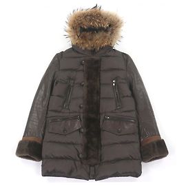 Autre Marque Chaqueta de plumón y piel de oveja EMMETI