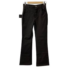 Pantaloni in denim stretch a zampa Bottega Veneta