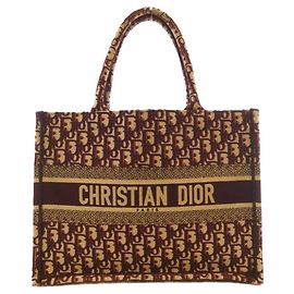 Borsa Tote Christian Dior Dior Book Tote in tela