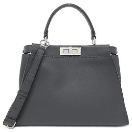 Borsa in vitello Fendi SELLERIA Peekaboo