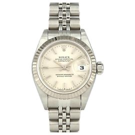 Relógio Rolex Datejust Stainless Steel White Gold