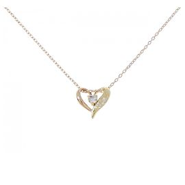 Autre Marque Au750 Herz-Diamant-Halskette
