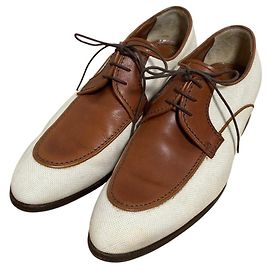Louis Vuitton Business-Schuhe aus Leder und Canvas