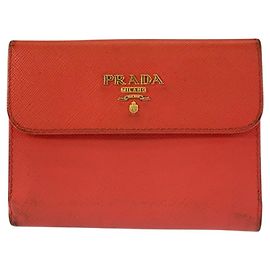 Prada Kompaktes Lederportemonnaie
