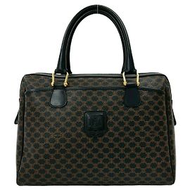 Céline Sac à main en cuir Celine Macadam Triomphe