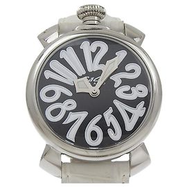 Autre Marque Gaga Milano Manuale 40 Stainless Steel Quartz