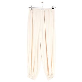 Autre Marque THE FRANKIE SHOP Weiße Wide Leg Hose
