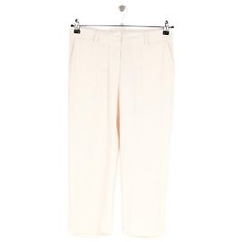 Autre Marque THE FRANKIE SHOP Hose mit geradem Bein Weiß