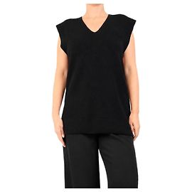 The row Colete de malha Lleyton preto - size L