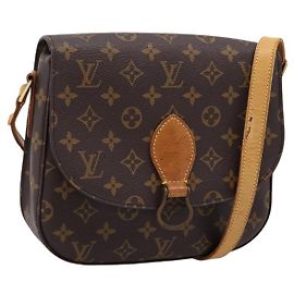 LOUIS VUITTON Monogram Saint Cloud GM Shoulder Bag M51242 LV