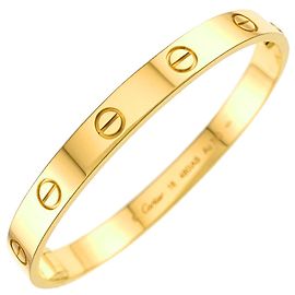 Bracciale Cartier Love in oro giallo 18K