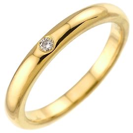 Autre Marque Anello fede impilabile Tiffany & Co. in oro giallo 18K