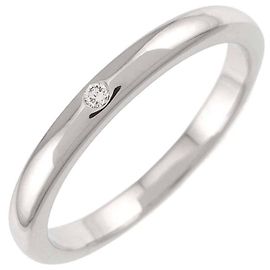 Autre Marque Anello fede impilabile in platino Tiffany & Co.