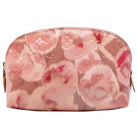 Louis Vuitton Pink Monogram Vernis Ikat Kosmetiktasche