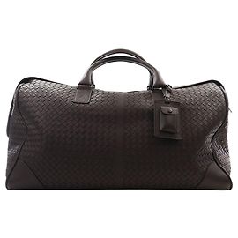 Bottega Veneta Large Nappa Intrecciato VN Duffel Bag Braun