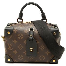 Louis Vuitton Brown Monogram Petite Malle Souple