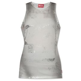 Diesel Top T-ANNY Grau Baumwolle