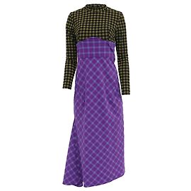 Rachel Comey Long Converge Kleid aus Multicolor Polyamid