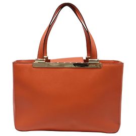 Bolso Tote Michael Kors Tilda en piel naranja
