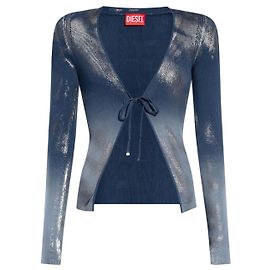 Cardigan Diesel M-ISOLDE blu navy cotone