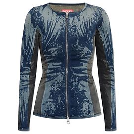 Top in denim Diesel DE-GARY-S blu