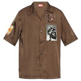 Camisa Diesel S-DAXHE Marrón Viscosa