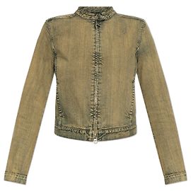 Diesel DE-MORNIN Cotton Jacket Brown Beige