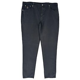 Jeans Brunello Cucinelli a 5 tasche Traditional-Fit in cotone nero