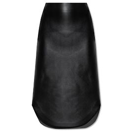 Falda de cuero vegano Diesel negra