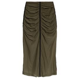 Saia midi O-IRA Diesel verde nylon
